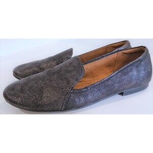 Naturalizer Natural Soul Smoking Flat loafer "Ashley" pewter synthetic 8.5 M